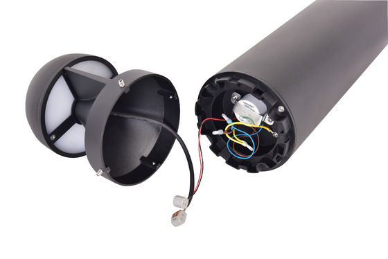 आउटडोर लैंडस्केप एलईडी बोलार्ड लाइट्स 300MM 600MM 800MM यार्ड स्क्वायर गार्डन के लिए